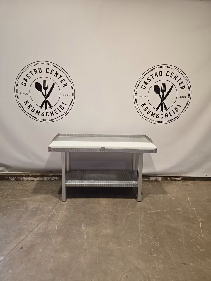 Alu Zerlegetisch/ Stufentisch/ Metzgertisch/ Tisch/ 150,5x70x87cm