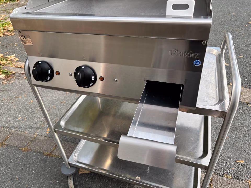 Bartscher Griddleplatte 115309/ Bratplatte/ Grillplatte/ Bräter/