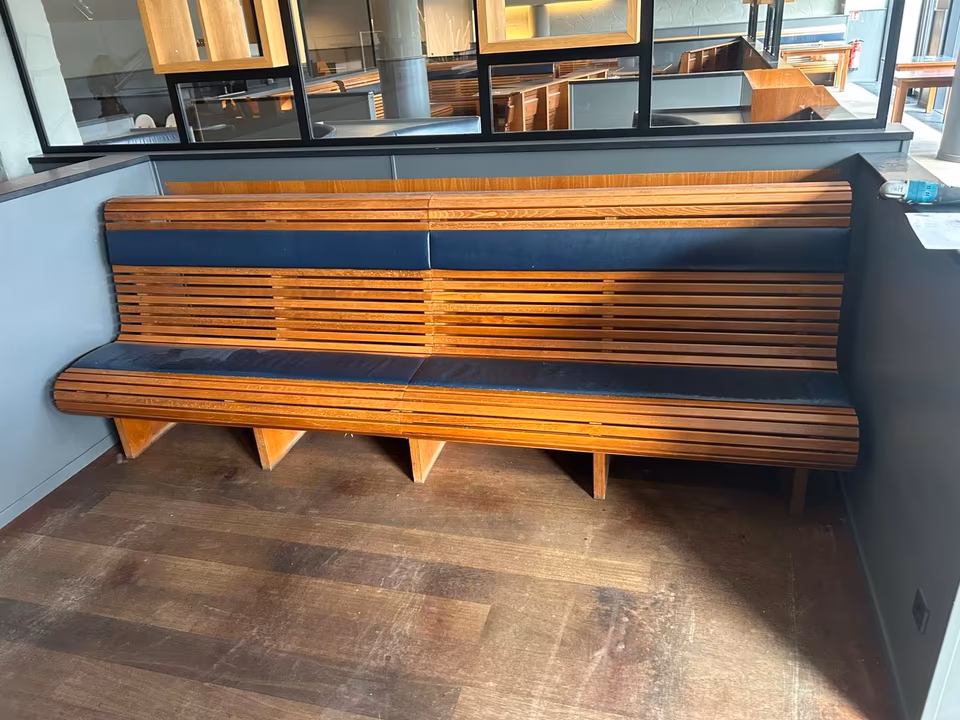 Bänke/ Polsterbänke/ Dinerbänke/ Industrie-Stil/ 54 Meter