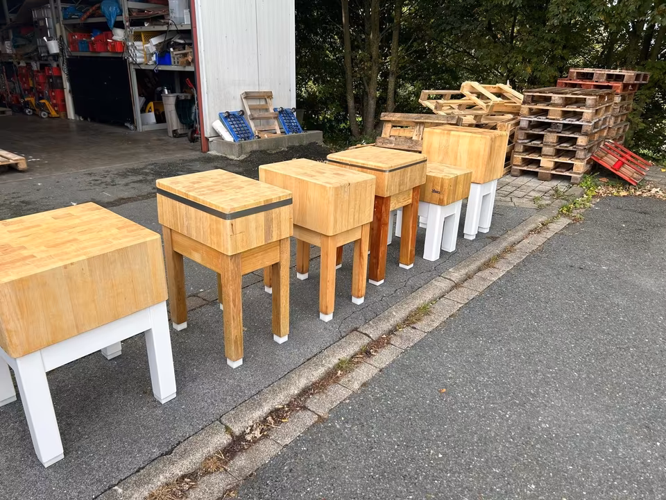 Hackklotz/Hackblock/Hackstock/ überarbeitet/verschiedene Modelle