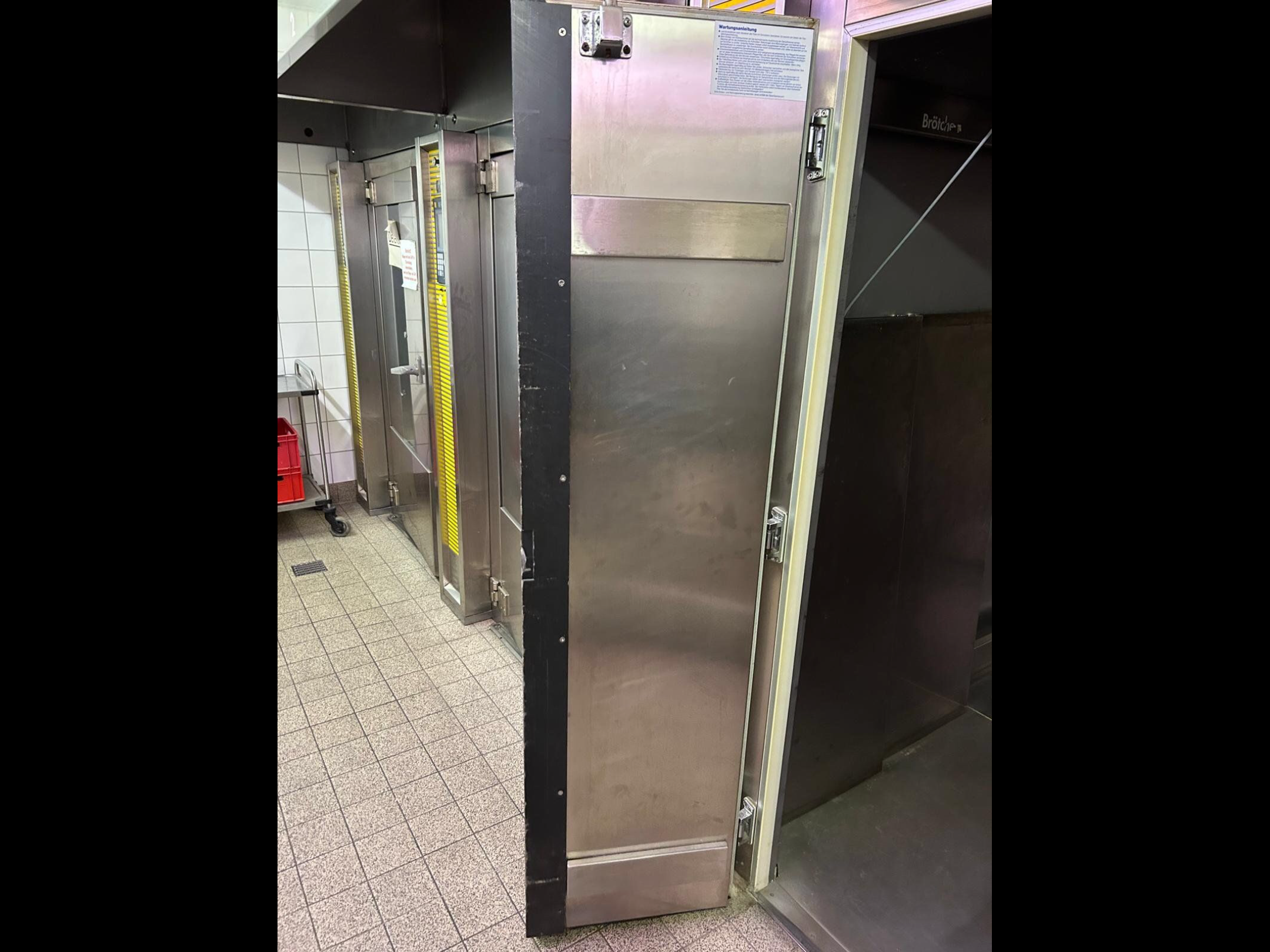 3 x Türen für Miwe GVA Backofen/Gärschrank