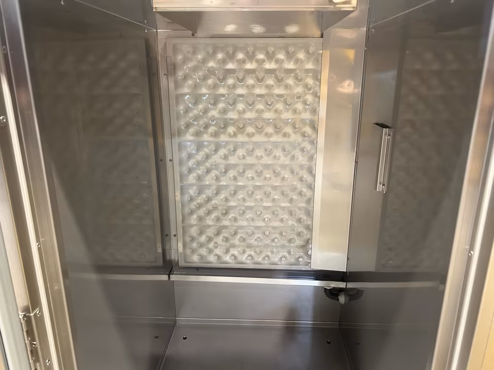 AKE 100 Abfallkühler/ Konfiskatkühler/ Mülltonnenkühler