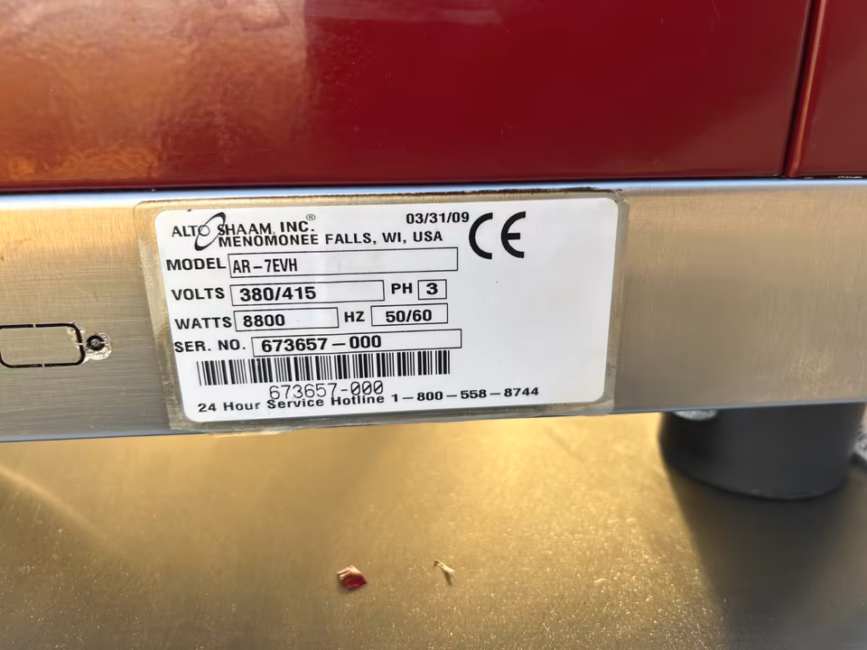 Alto Shaam Hähnchengrill/ Rotisserie Grill/ Abzugshaube/