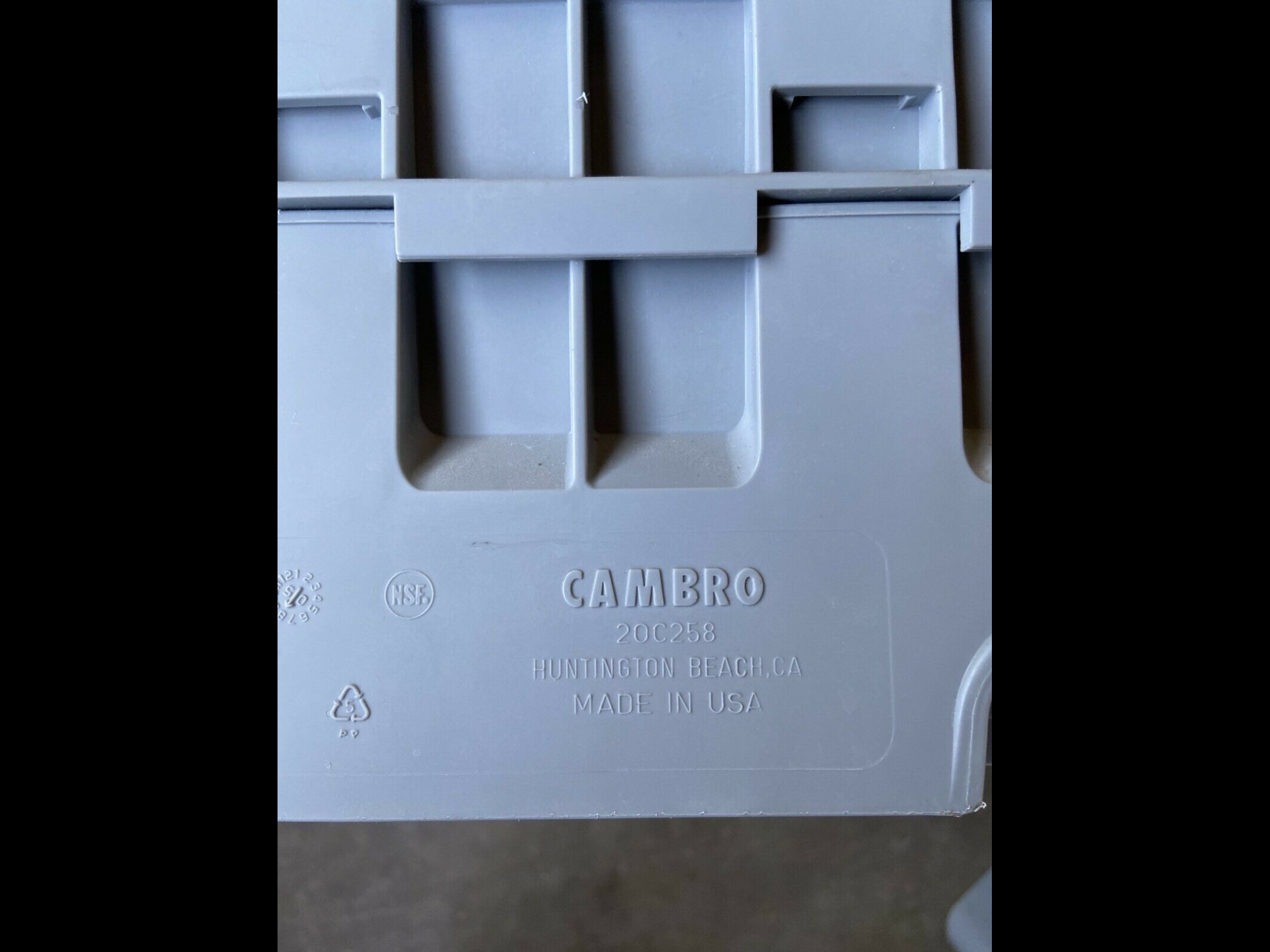 Gambro, Camrack Tassenkörbe 1/1, 20 Fächer ,20C258