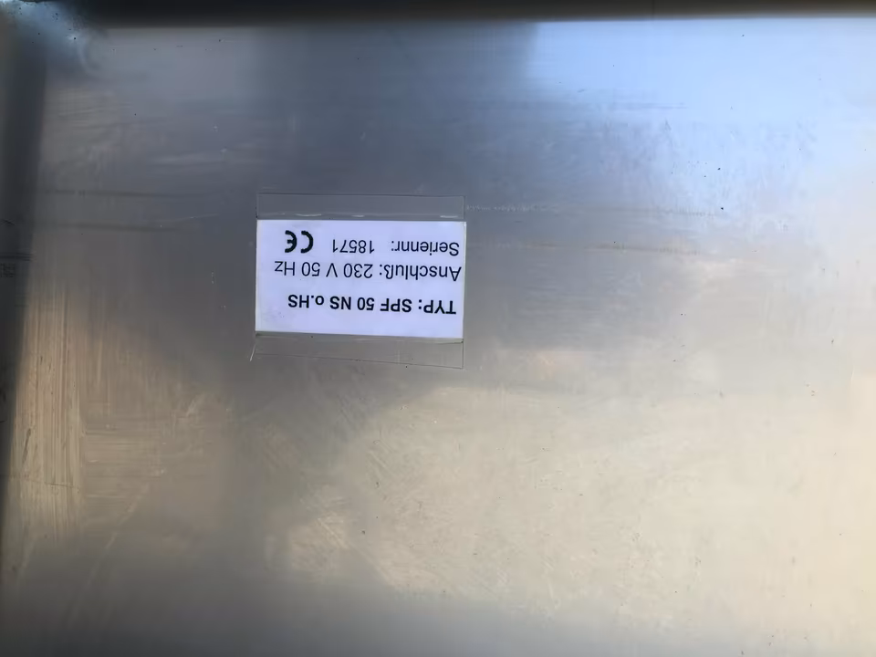 Käse einschweißen ,Folienschweißgerät, SPF 50 NS