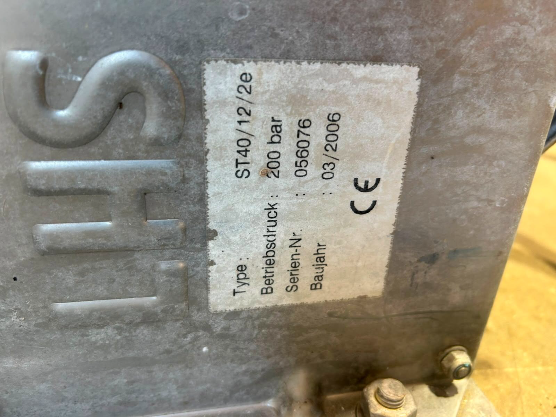 Schlauchaufroller/ Scanio S4020 Reinigungsstation/ Hygienestation
