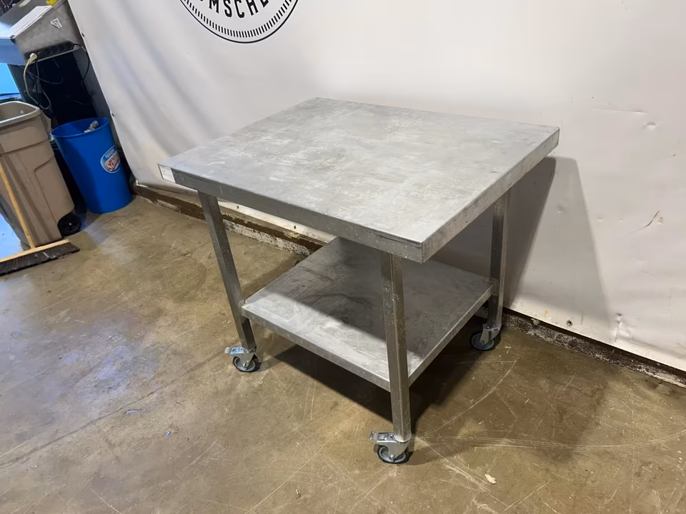 Alutisch/Aluminium Tisch/Arbeitstisch/Untergestell/Werkbank 100cm