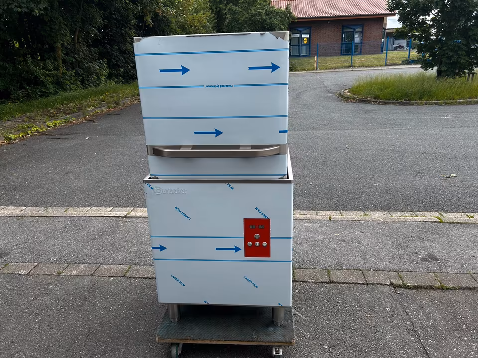 Bartscher Durchschubspülmaschine 109800/ Haubenspülmaschine/Neu