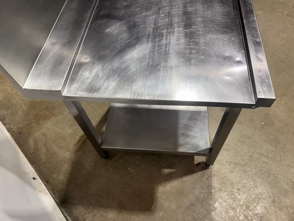 Ablauftisch Spülmaschine/ 60x68x86,5 cm/Kom Krom