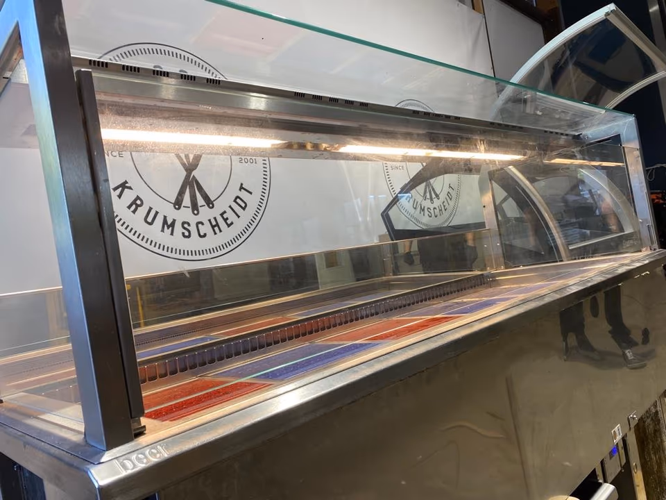 Beer Grill Arctis EK E-5/Kühlvitrine/Kühltheke/Einbaukühlung