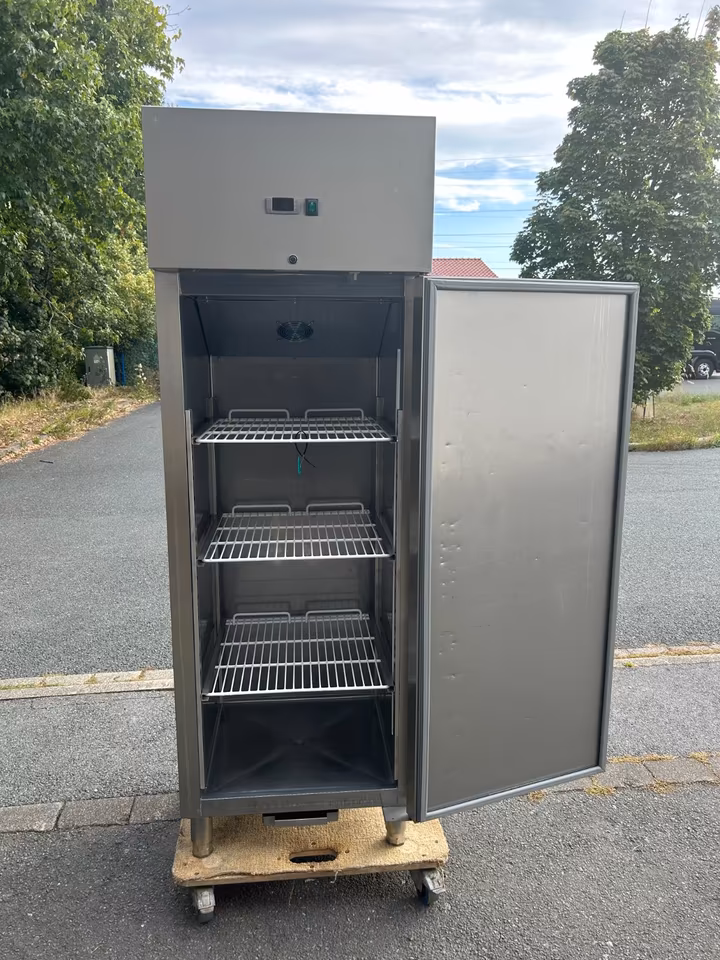 Cookmax AK400TN Kühlschrank/ Gastro 2/1 GN/ Edelstahl