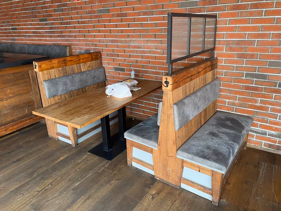 5 Bänke/Dinerbänke/Bank/120cm/Design/Industie-Look