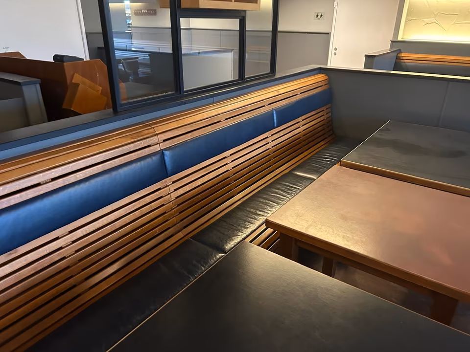 Bänke/ Polsterbänke/ Dinerbänke/ Industrie-Stil/ 54 Meter