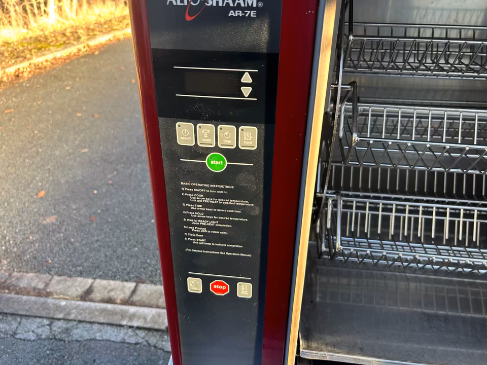 Alto Shaam Hähnchengrill/ Rotisserie Grill/ Abzugshaube/