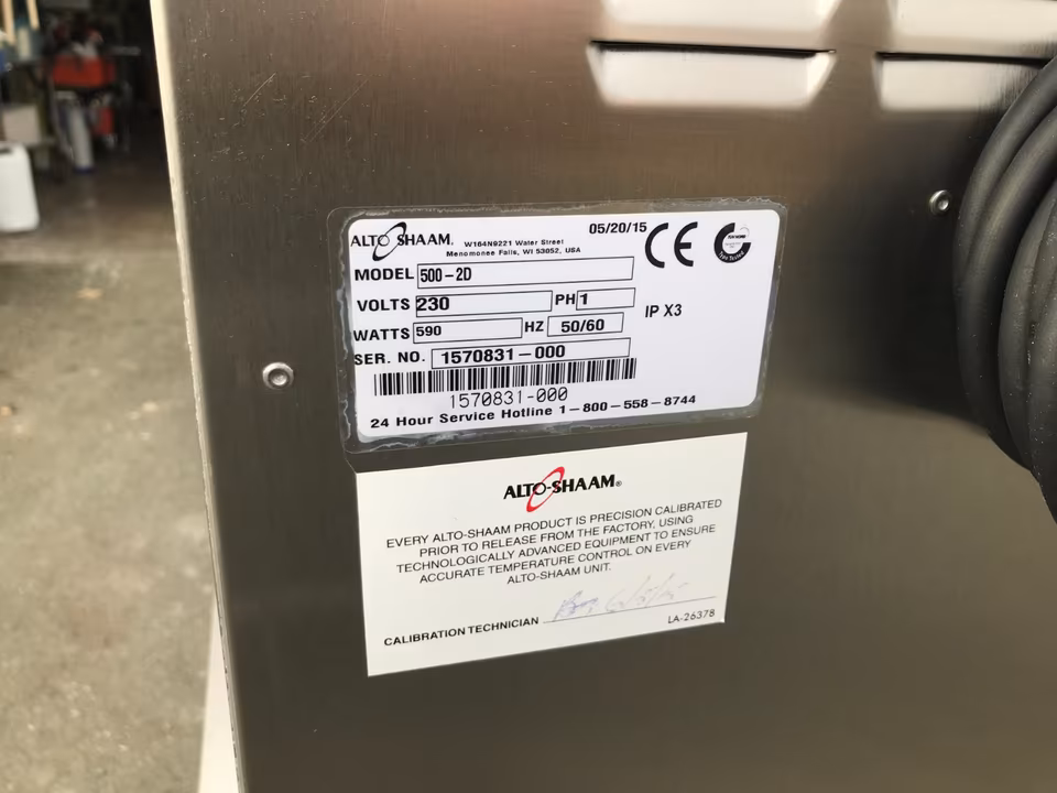 Alto-Shaam Wärmeschubladen/ 500-2D/ Wärmeschrank/ Warmhaltegerät