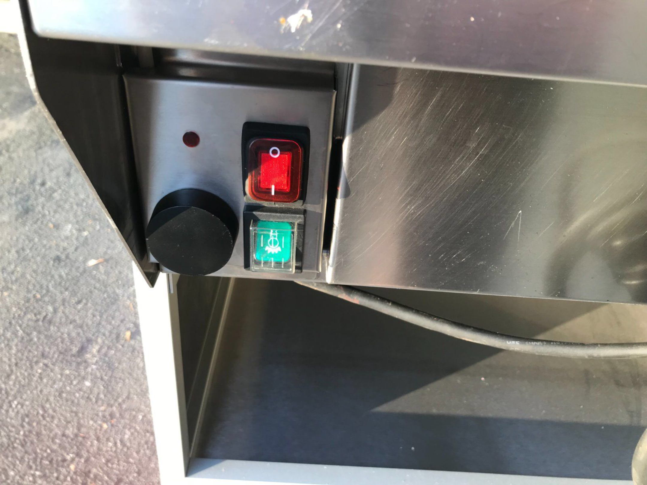 Ausgabetheke/ Heiße Theke/ Buffet/2/1 GN/fahrbar