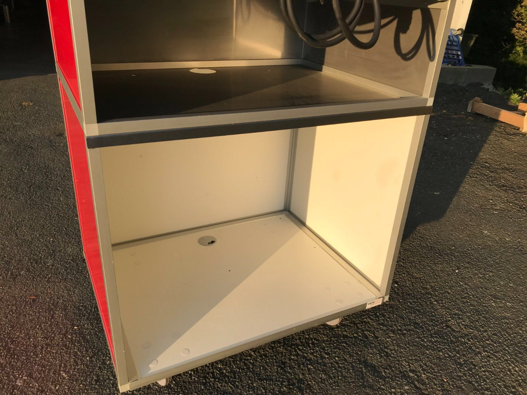 Ausgabetheke/ Heiße Theke/ Buffet/2/1 GN/fahrbar