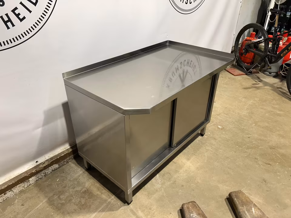 Arbeitsschrank/ Edelstahlschrank/ Arbeitstisch/ Outdoor Küche/120