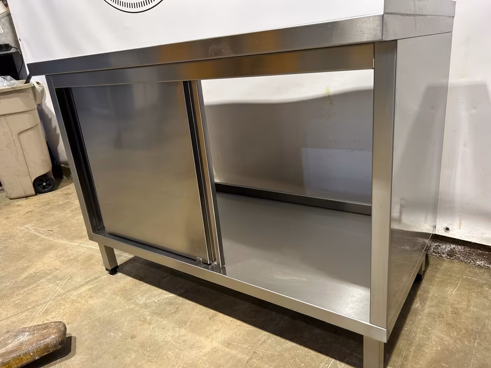 Arbeitsschrank/ Edelstahlschrank/ Arbeitstisch/ Outdoor Küche/120