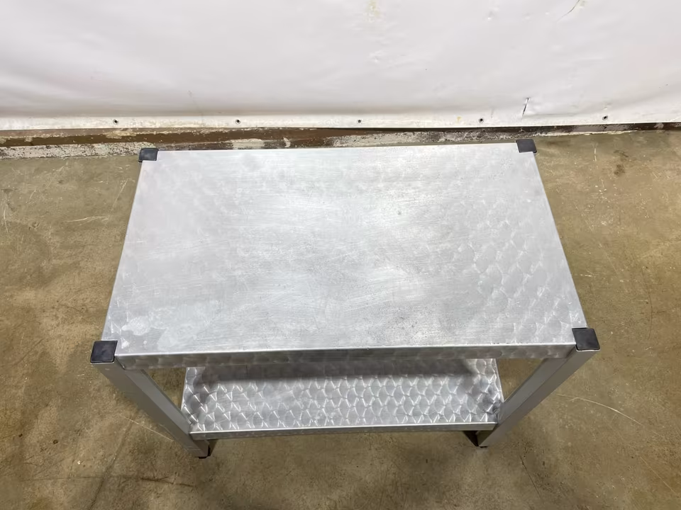 Alutisch/ Aluminium Tisch/ Arbeitstisch/ Werkbank/ 88x50cm
