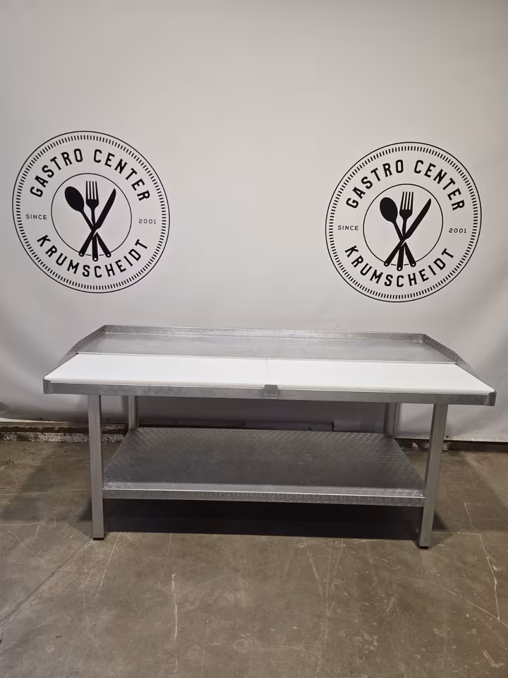 Alu Zerlegetisch/ Stufentisch/ Metzgertisch/ Tisch/ 202x90cm