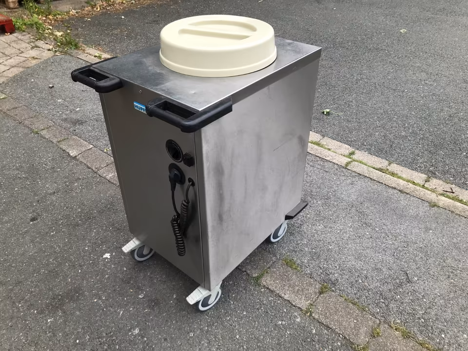 Hupfer D320 Tellerwagen/ beheizt/ Tellerspender/ Tellerstapler