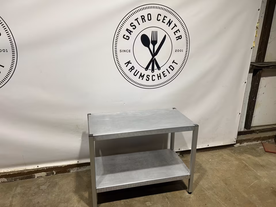 Alutisch/Aluminium Tisch/Arbeitstisch/Untergestell/Werkbank 112cm