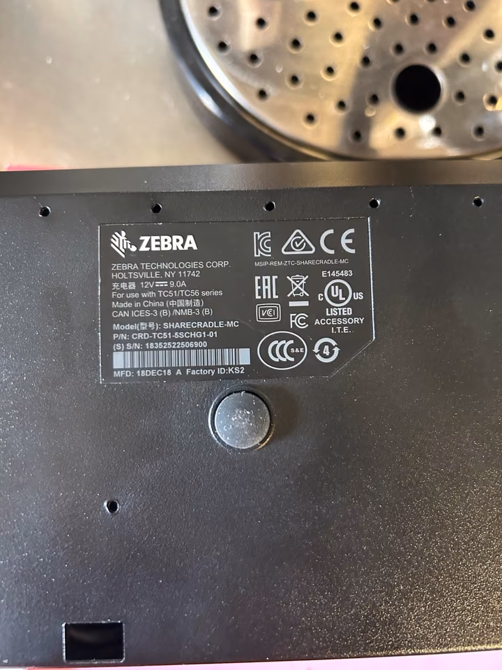 Zebra Ladestation,5 - fach,CRD-Tc51-5 SSCHG-01