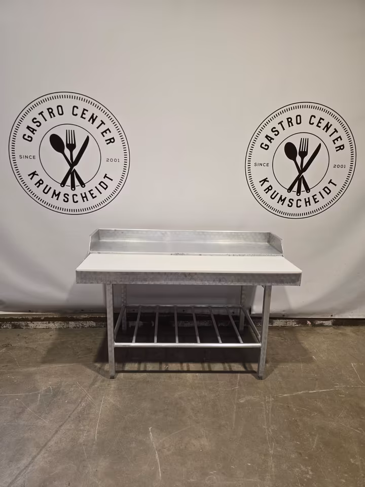 Alu Zerlegetisch/ Stufentisch/ Metzgertisch/ Tisch/ 154x80x86cm