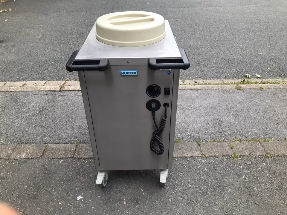 Hupfer D320 Tellerwagen/ beheizt/ Tellerspender/ Tellerstapler