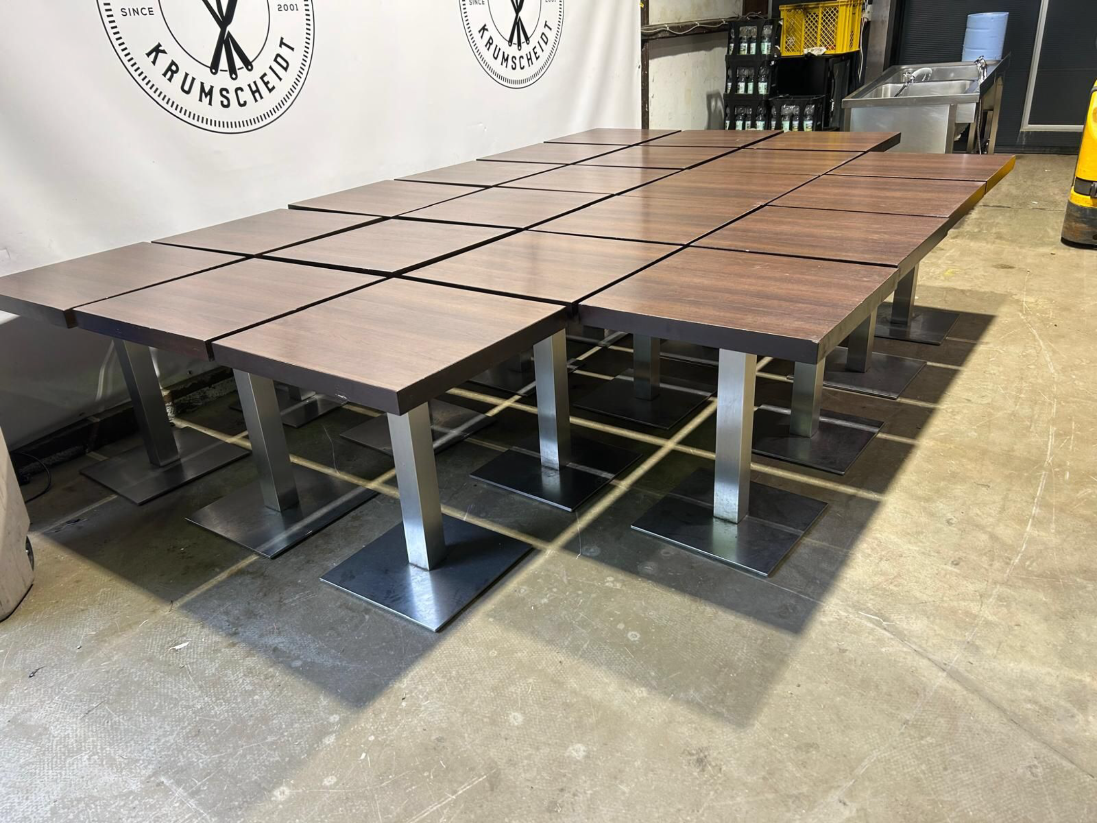 22 Tische/ Bistrotische/ Stammtische/ 65x 65