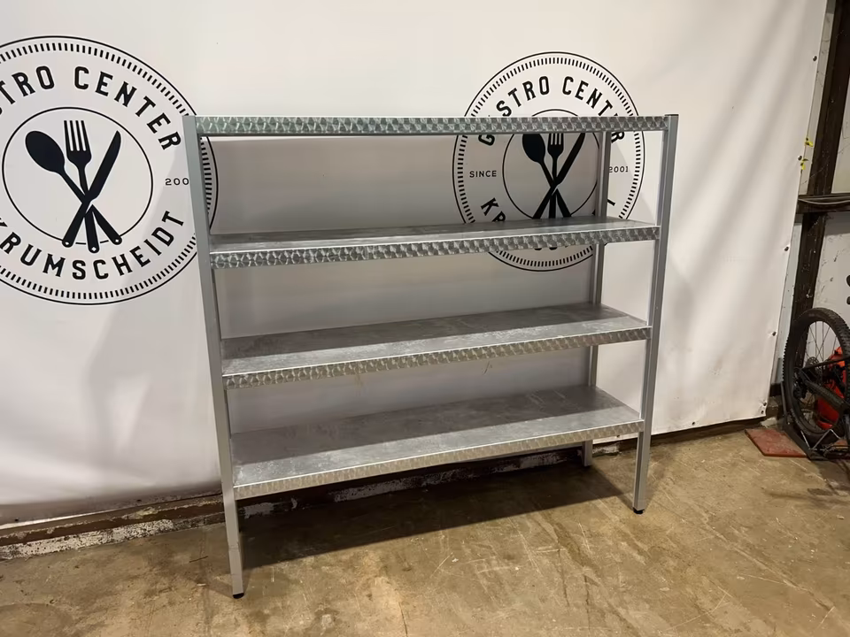 Aluminiumregal/ Aluregal/Lagerregal/Kühlhausregal 187x50cm