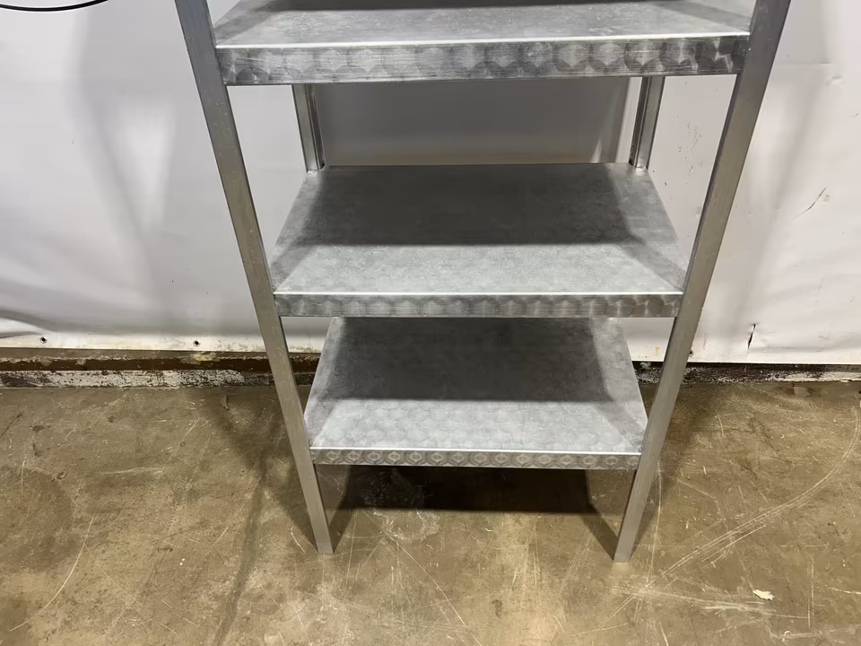 Aluminiumregal/ Aluregal/Lagerregal/Kühlhausregal 74,5x50x196cm