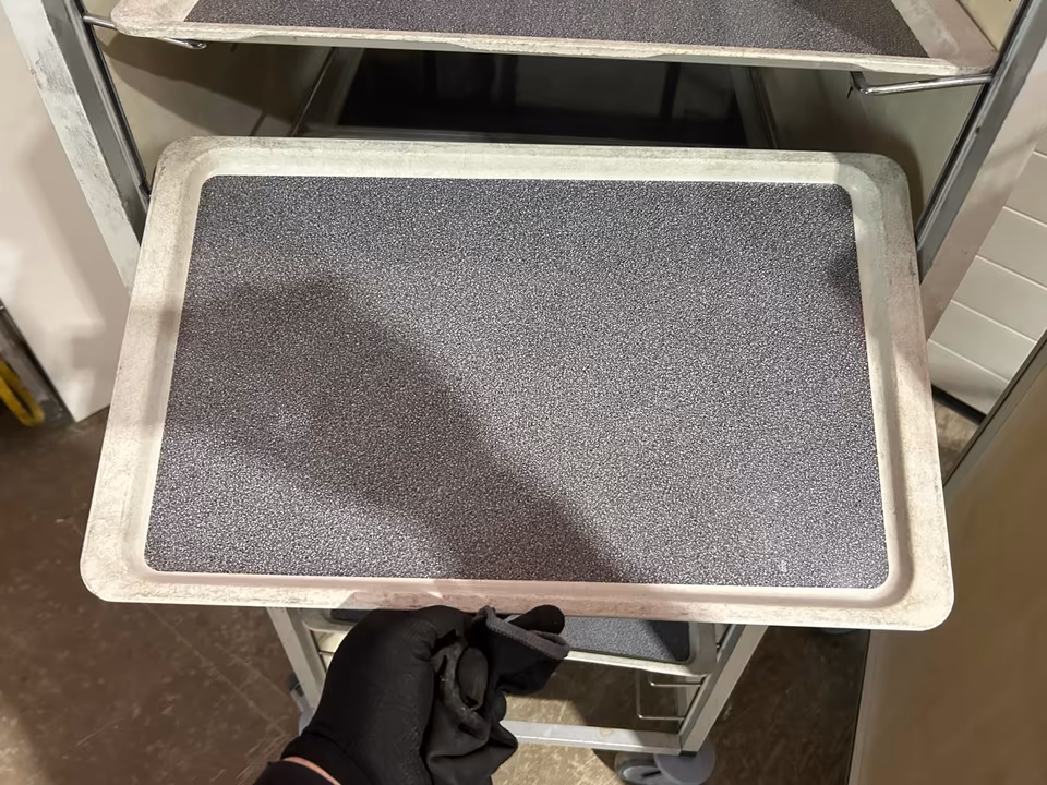 3x Scholl Tablettwagen RTW/Wagen für Tabletts/ 1/1 Tabletts