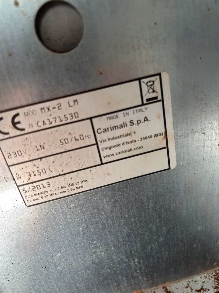 Carimali Kaffeevollautomat MX-2 LM/ Kaffeemaschine