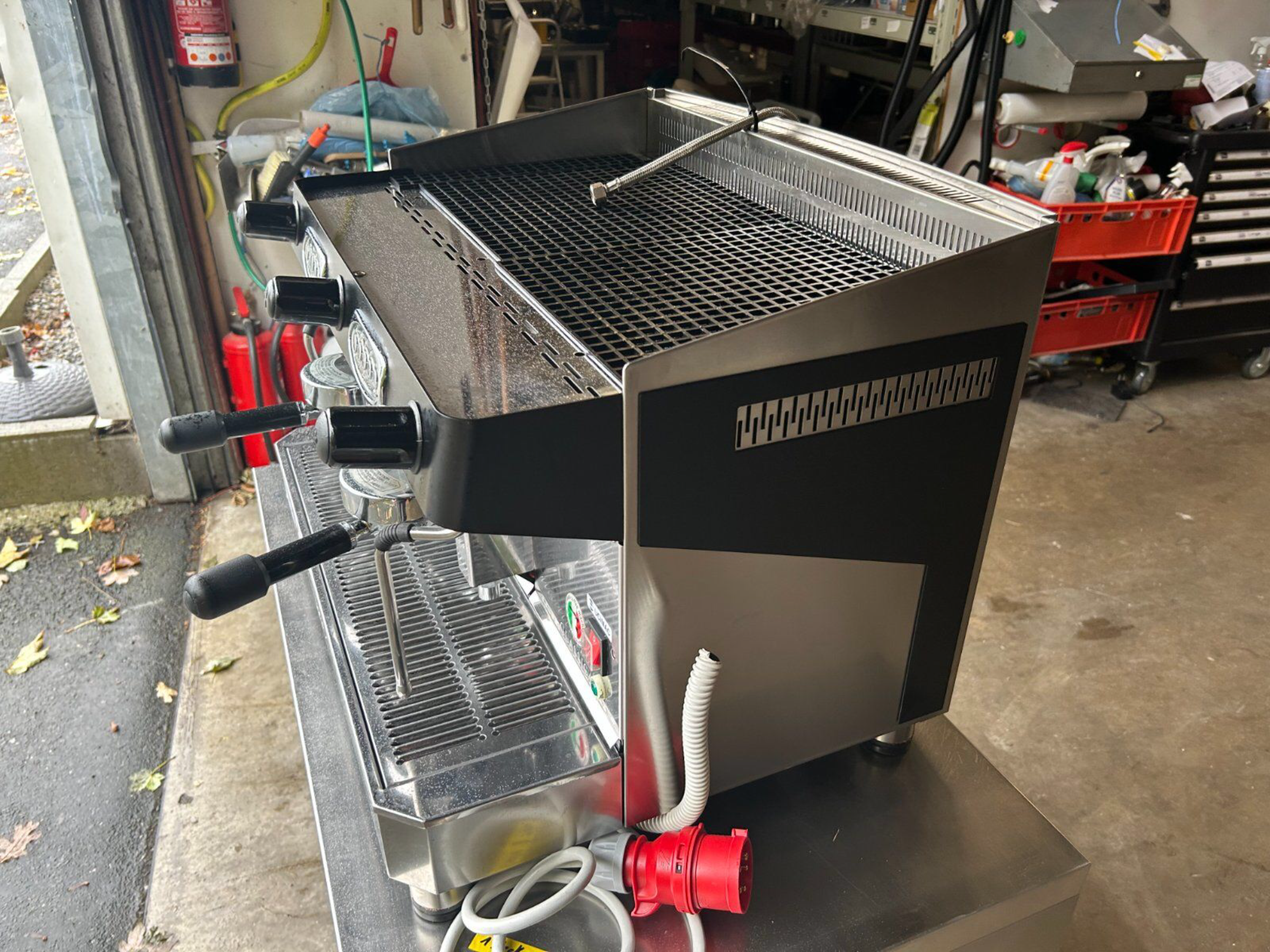 BFC 2GV EL Siebträger Espressomaschine/ Kaffeemaschine Kom Krom