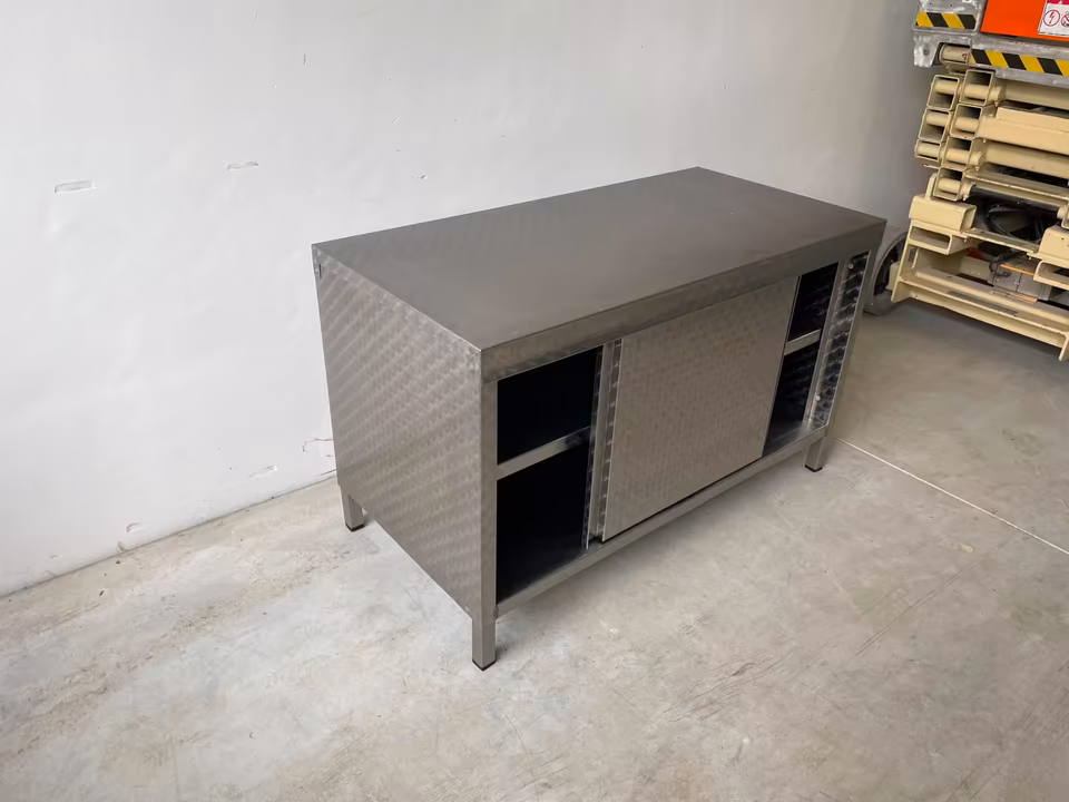 Arbeitsschrank/ Edelstahlschrank/ Arbeitstisch/ Outdoor Küche/140