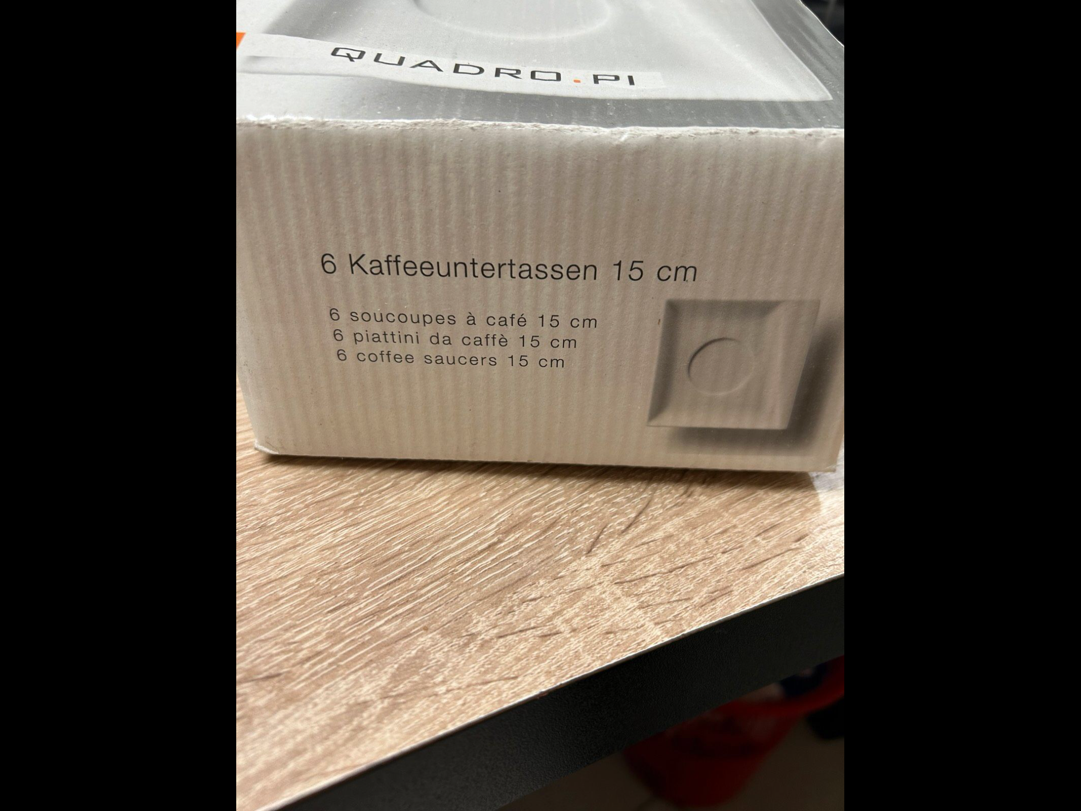 30 x Domestic Professional, Quadro Pi Untertasse