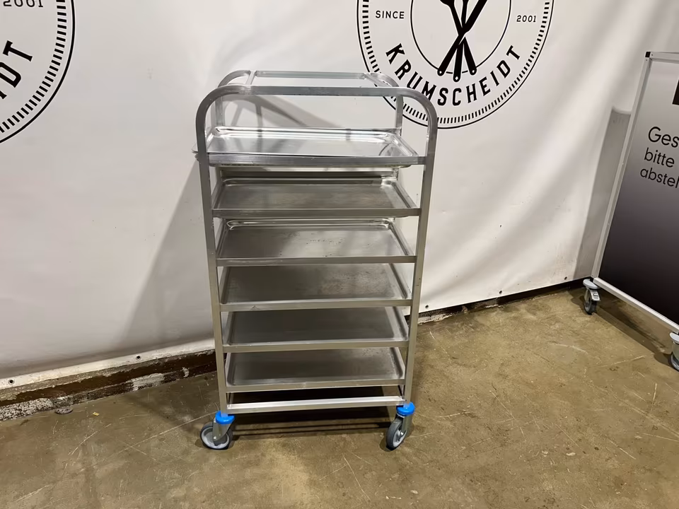 Stikkenwagen/44x72cm Bleche/Blechwagen/Metzger/Fleischerwagen