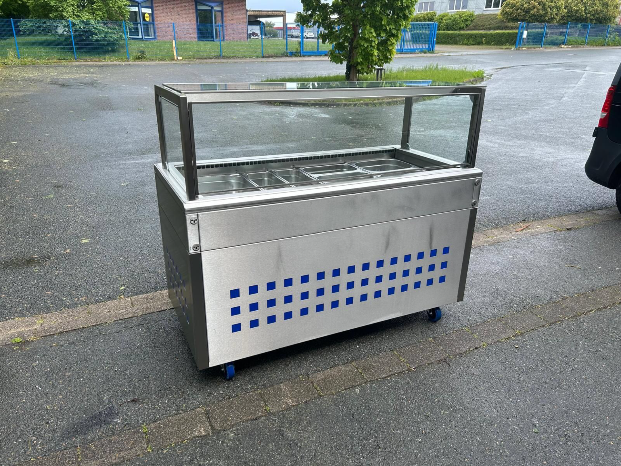 Beer Arctis EK F -4 Kühlvitrine/ Salattheke/ Saladette/ Dönertheke