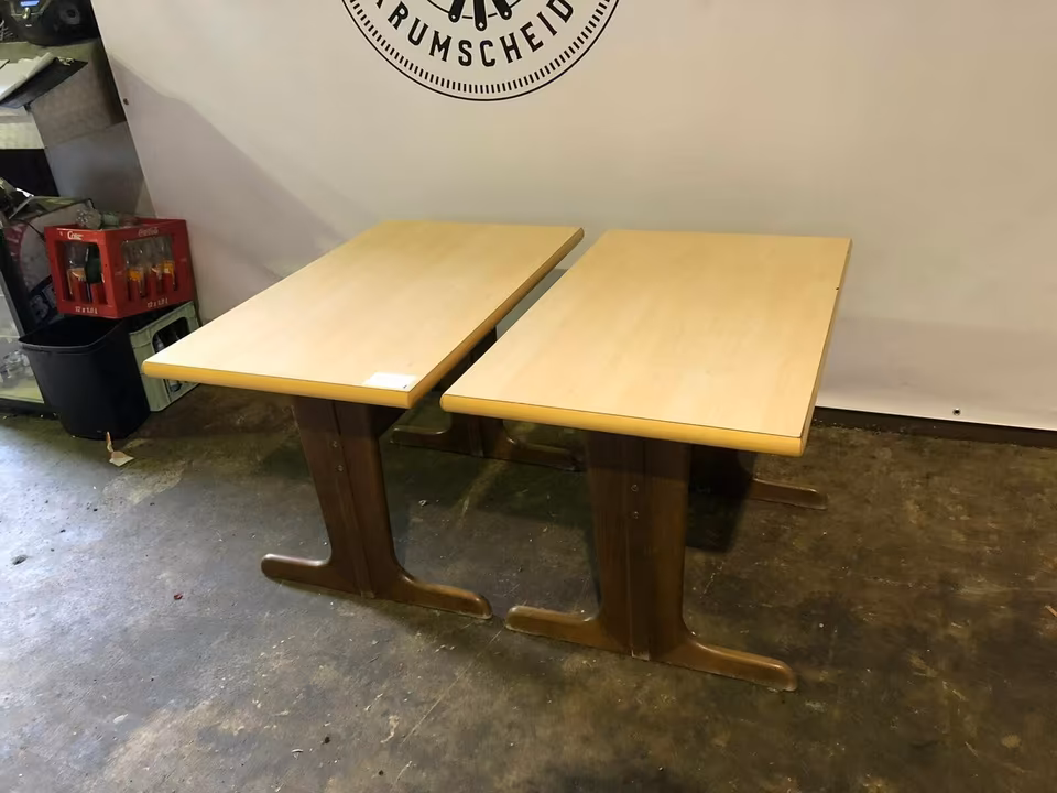 2 Tische, Bistrotische, Esstische, Stammtische, 110x70cm