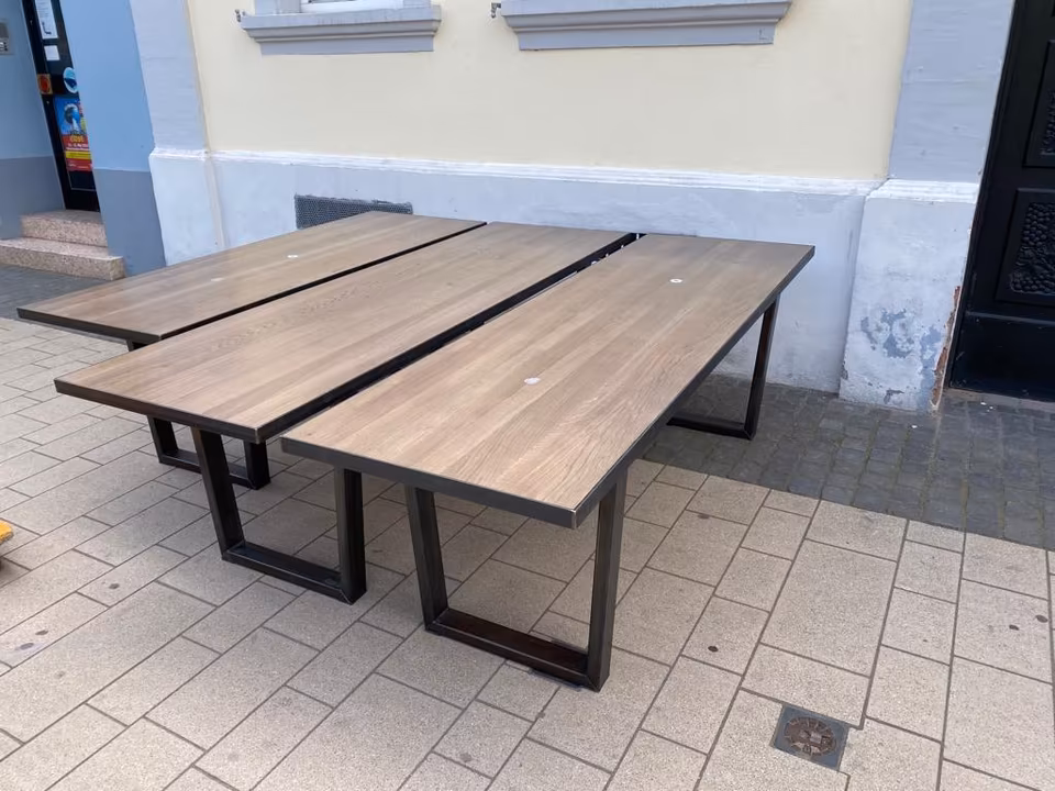 2 Tische/Bistrotische/Esstische/Bartische/Lounge/Industrie