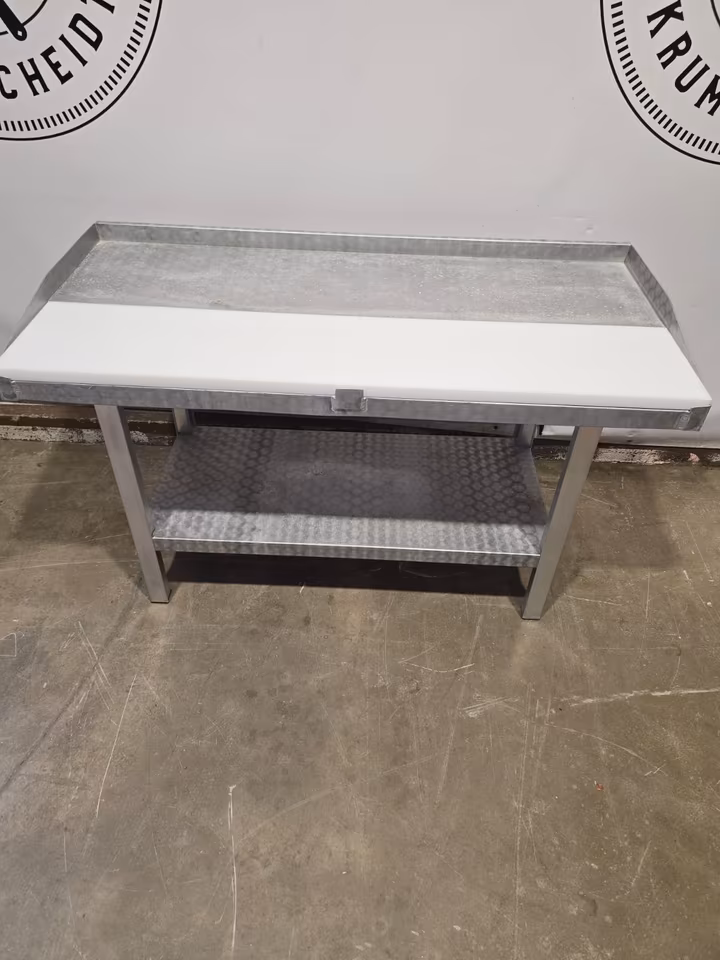 Alu Zerlegetisch/ Stufentisch/ Metzgertisch/ Tisch/ 150,5x70x87cm