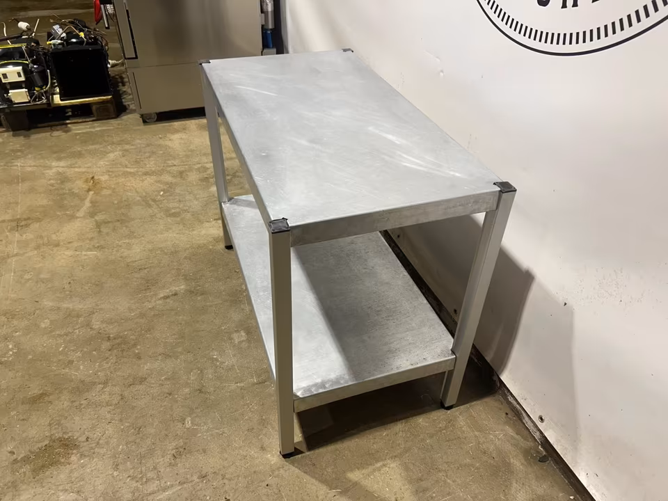 Alutisch/Aluminium Tisch/Arbeitstisch/Untergestell/Werkbank 112cm