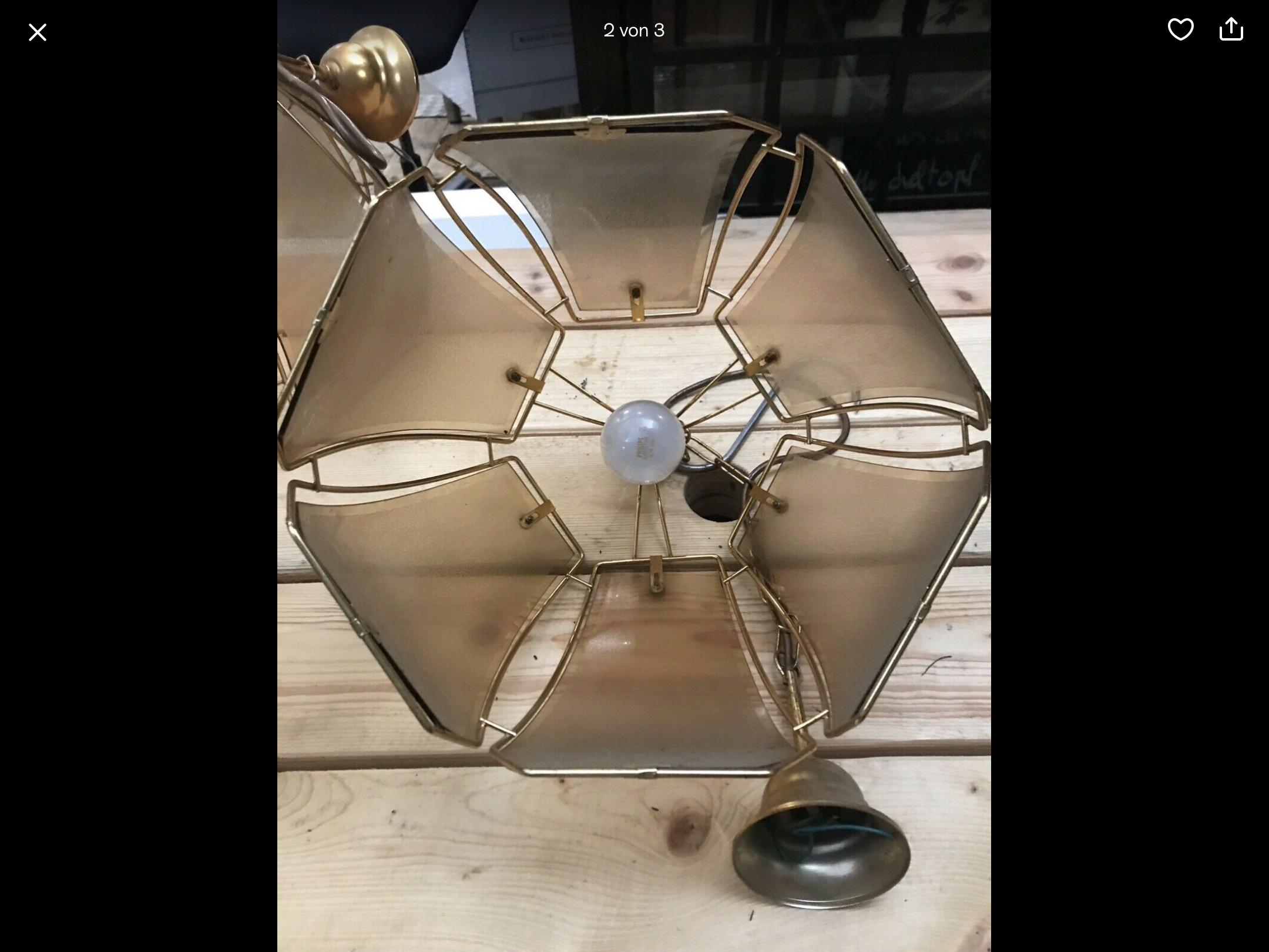 5 x 80/90 er Jahre Lampen Chabby Kneipe