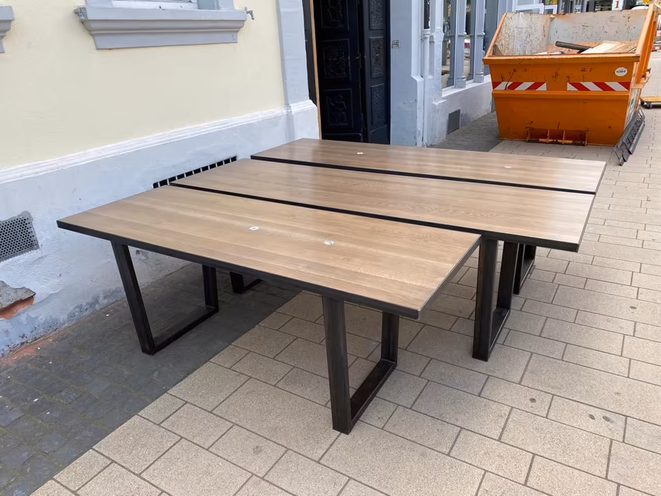 2 Tische/Bistrotische/Esstische/Bartische/Lounge/Industrie