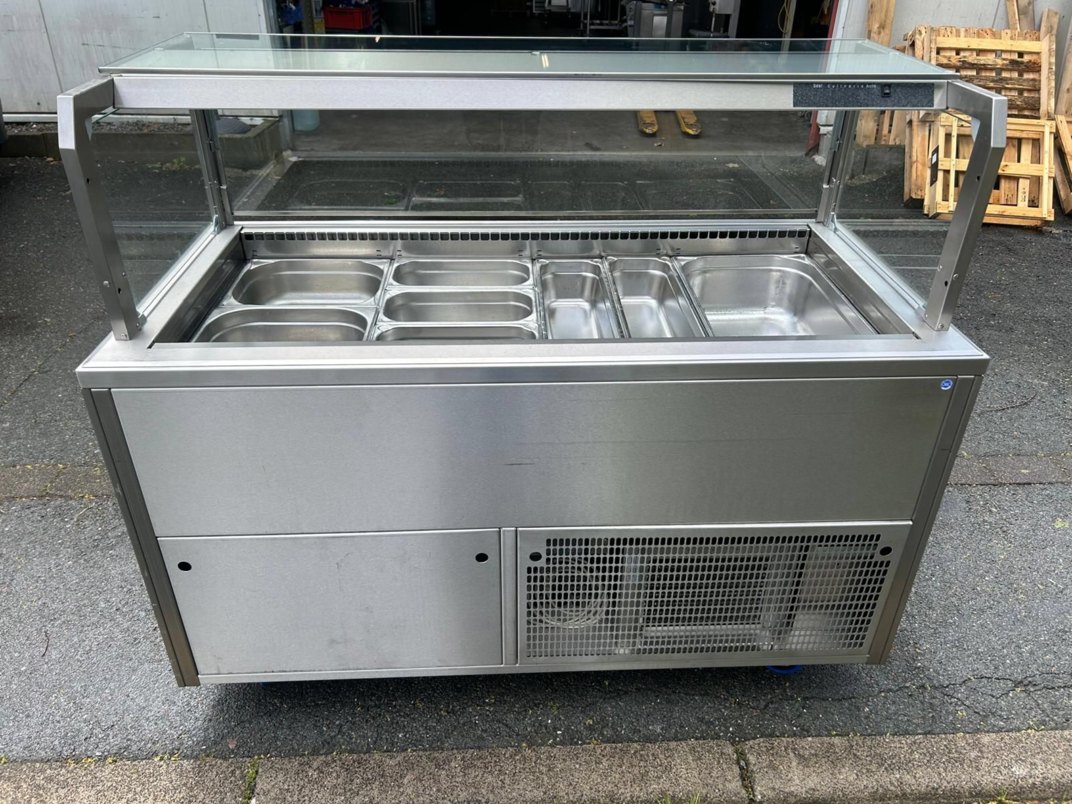 Beer Arctis EK F -4 Kühlvitrine/ Salattheke/ Saladette/ Dönertheke