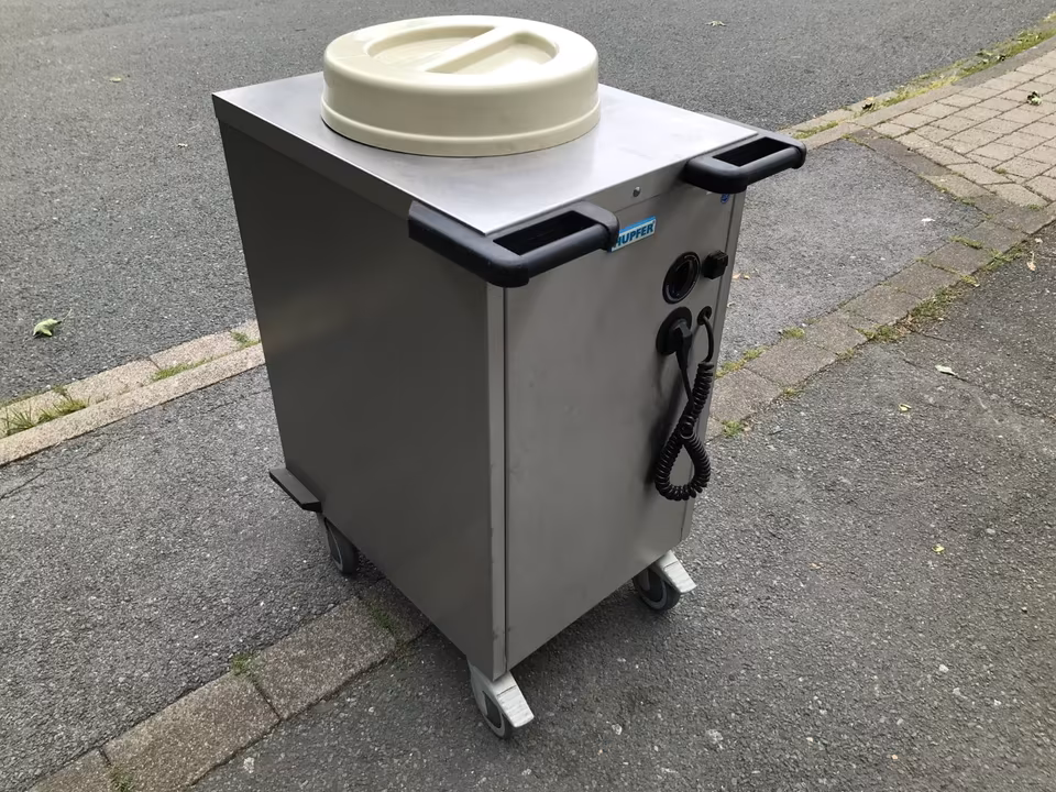 Hupfer D320 Tellerwagen/ beheizt/ Tellerspender/ Tellerstapler