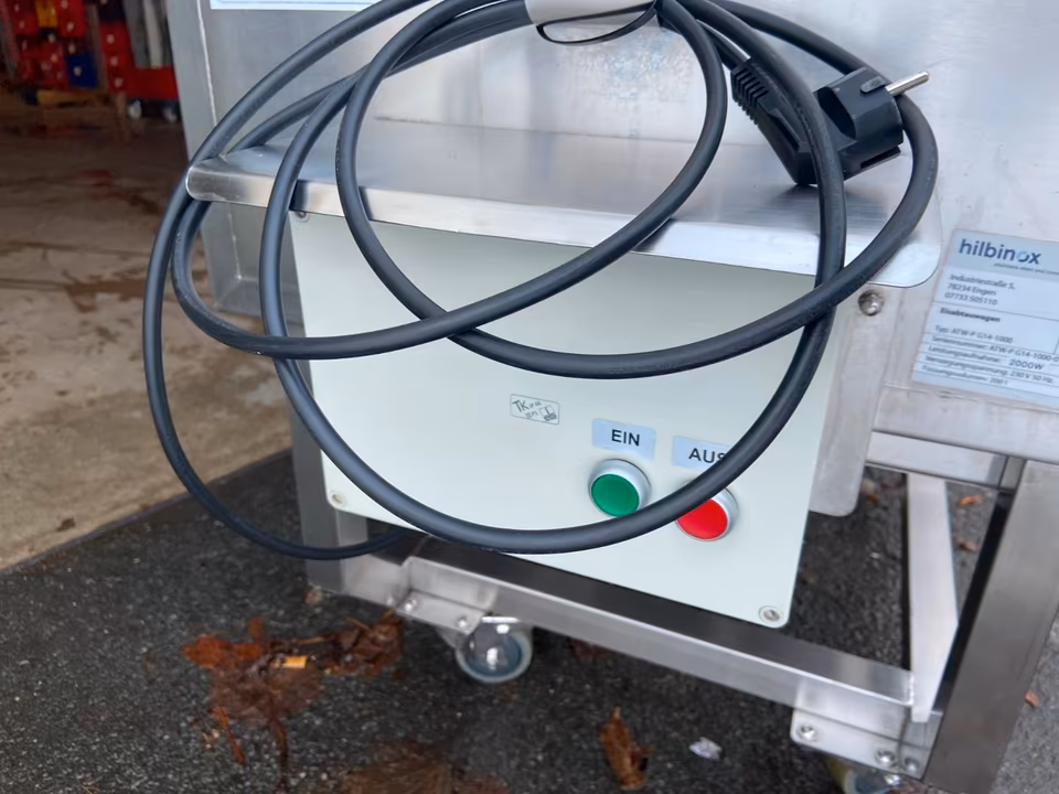Hilbinox Eisabtauwagen,Abtauwagen,Mulde 200 Liter/Abtauwanne