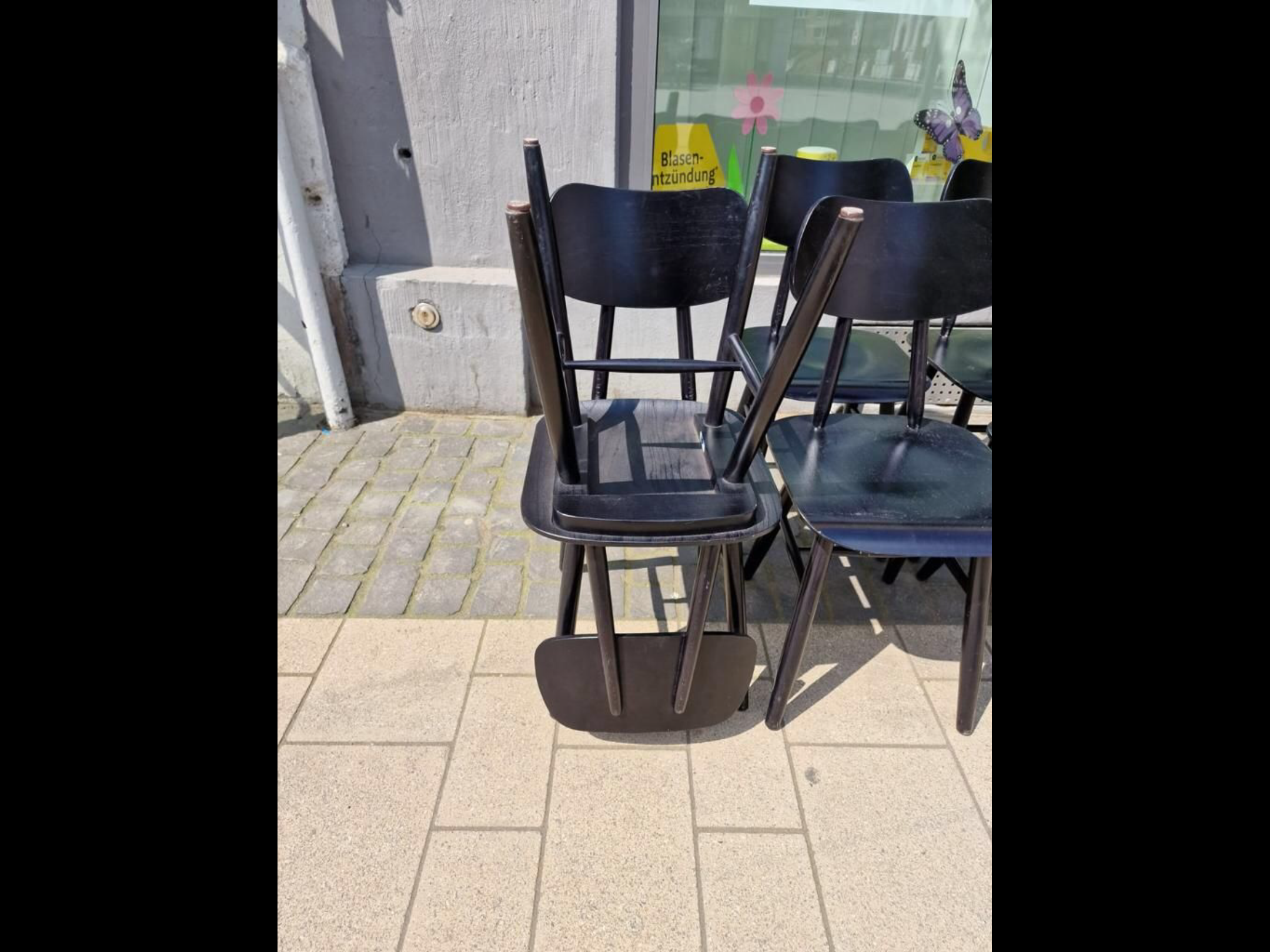 8 Stühle/ Bistrostühle